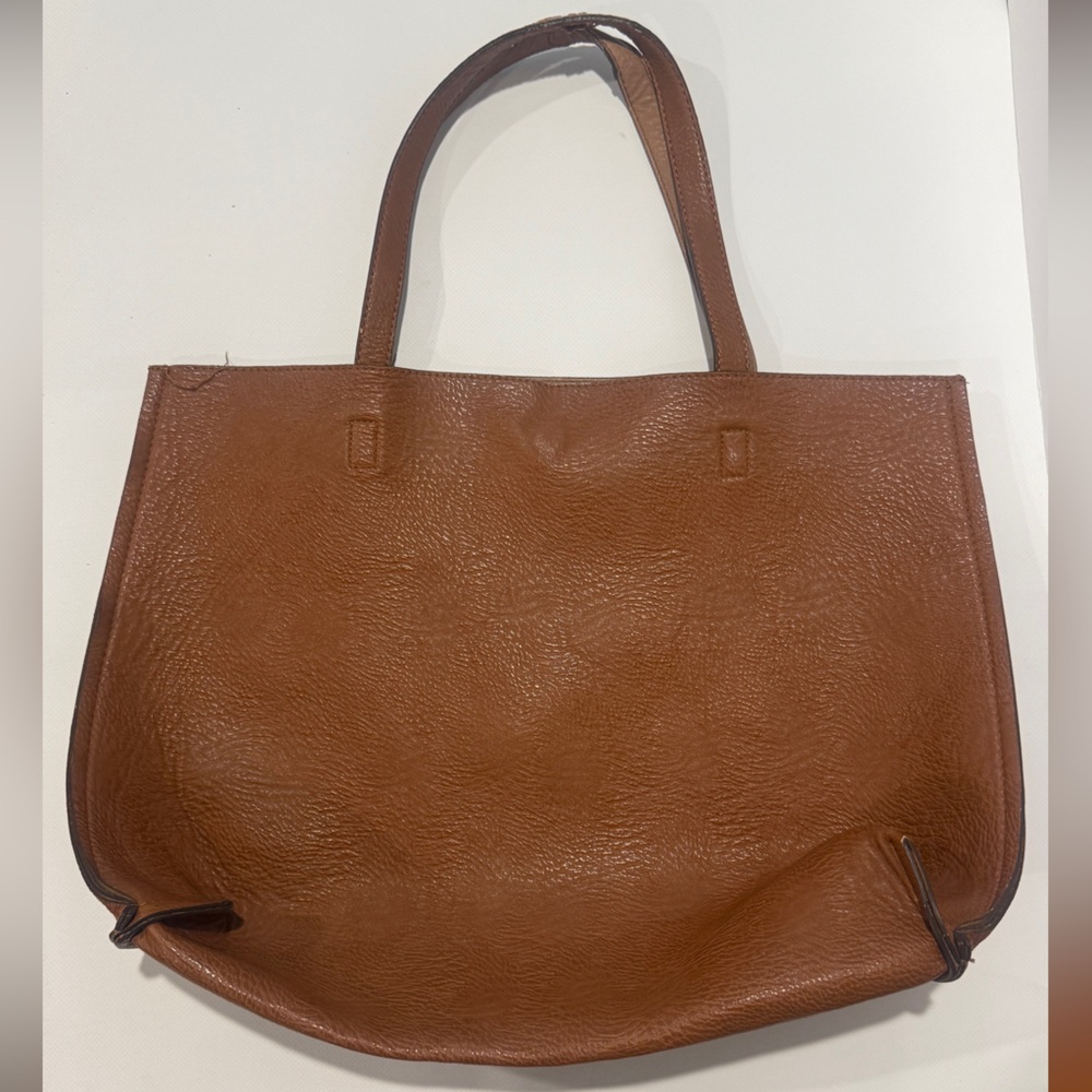 Brown Leather Tote Bag